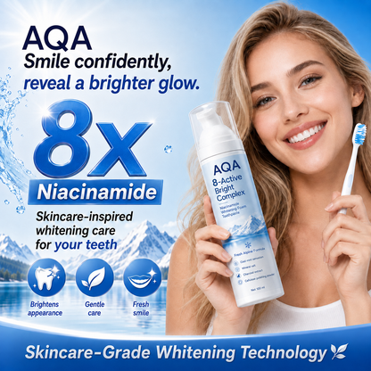 AQA-Niacinamide Foaming Toothpaste  8X