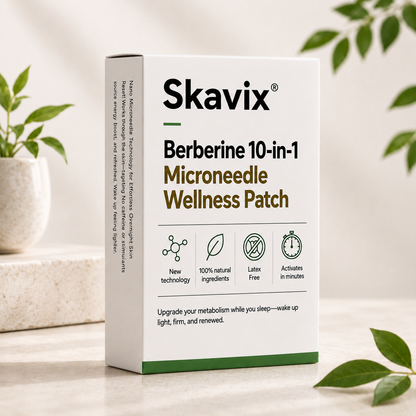 Skavix® Berberine 10-in-1 microneedle wellness patch